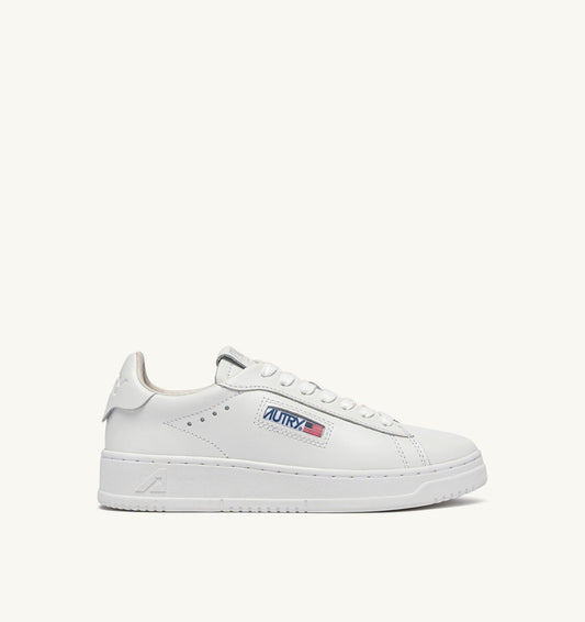 AUTRY DALLAS LOW SNEAKERS IN WHITE LEATHER