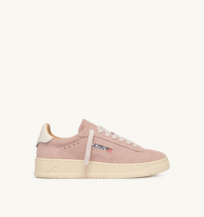 AUTRY DALLAS LOW SNEAKERS IN SILK SUEDE