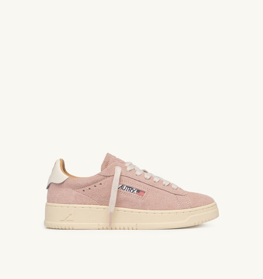 AUTRY DALLAS LOW SNEAKERS IN SILK SUEDE
