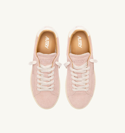 AUTRY DALLAS LOW SNEAKERS IN SILK SUEDE