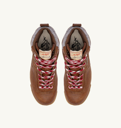 AUTRY MALGA BOOTS IN LEATHER COLOR NATURAL LEATHER AND GRAY