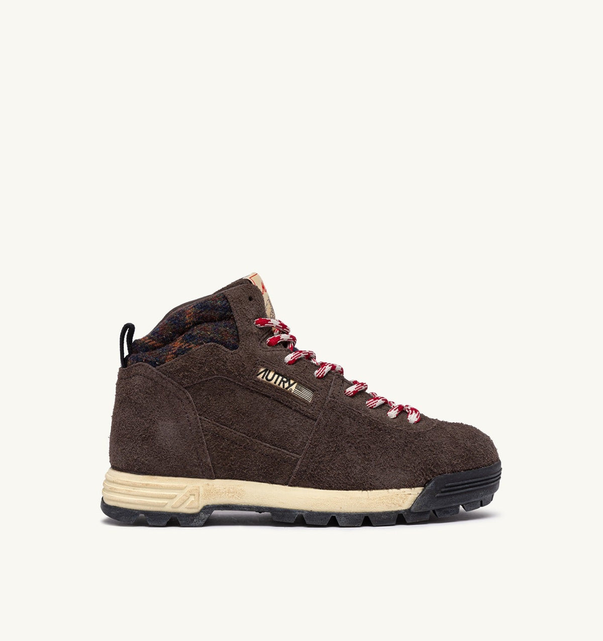 AUTRY MALGA BOOTS IN SUEDE COLOR PEPPER