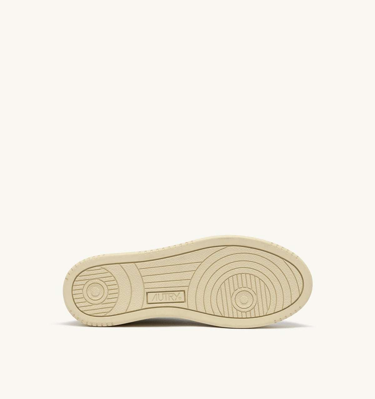 AUTRY MEDALIST PLATFORM SNEAKERS IN WHITE AND POWDER PINK LEATHER