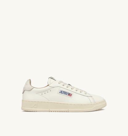 AUTRY DALLAS LOW SNEAKERS IN WHITE LEATHER