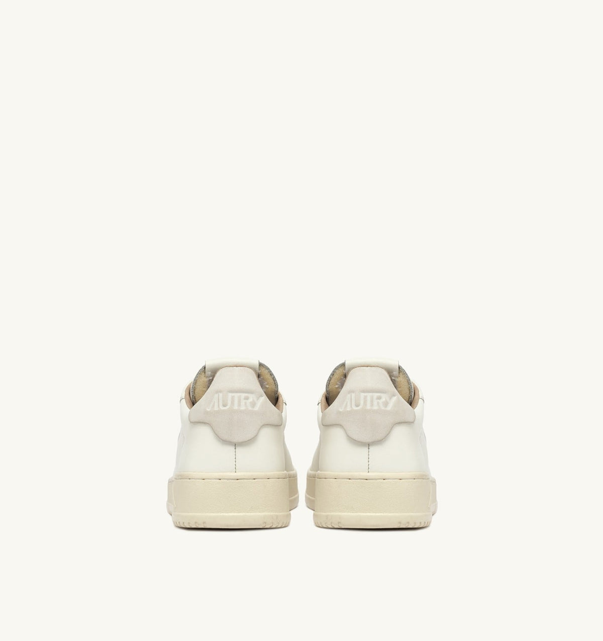 AUTRY DALLAS LOW SNEAKERS IN WHITE LEATHER