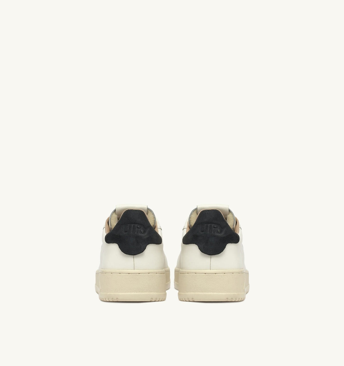 AUTRY DALLAS LOW SNEAKERS IN WHITE AND SPACE LEATHER
